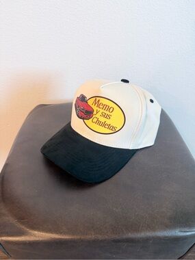 Two-Tone Baseball Cap - Black & Cream